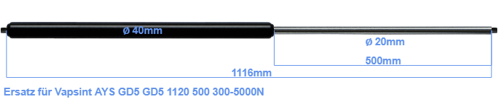 Vapsint AYS GD5 GD5 1120 500